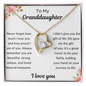 Forever My Granddaughter Love Necklace