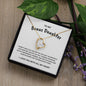 Bonus Daughter - Shine Like The Brightest Star Forever Love Necklace