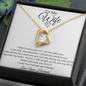 I Cannot Live Without You - Forever Love Necklace