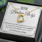 My Badass Wife Straighten Your Crown - Forever Love Necklace 👑