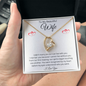 My Wife "I Cannot Live Without You" - Forever Love Necklace
