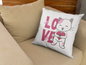 Love Kitty - Large Square Pillow
