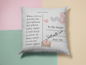 Sent With Love - Large Square Pillow